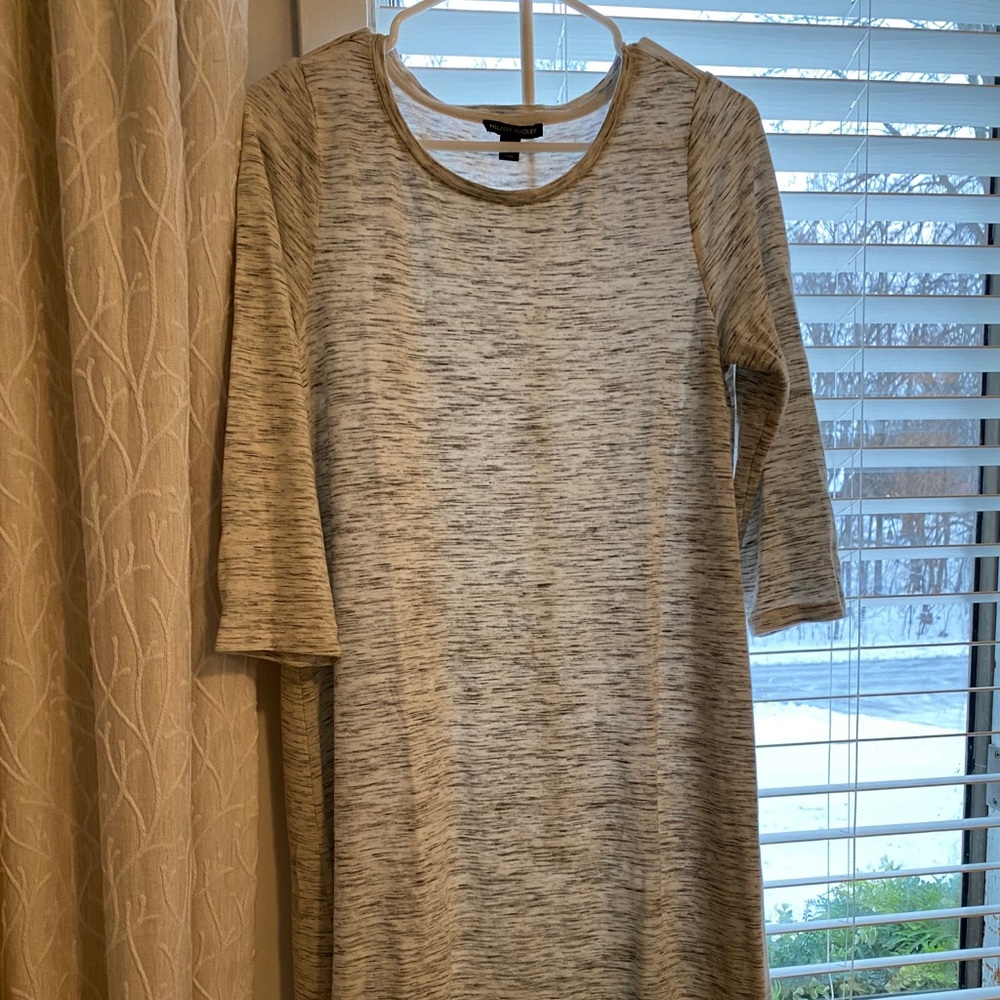 Grey t-shirt dress